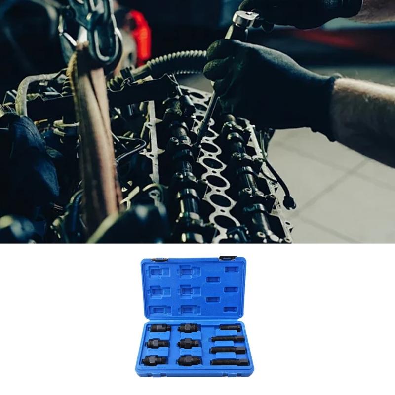 Comprehensive 10pcs Flywheel Puller Set Automotive Maintenance Tool Multifunction   Flywheel Puller Tool Set for Motorcy