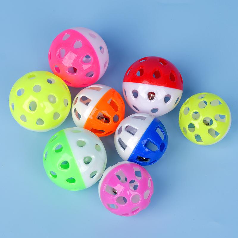 10 Stück Haustier Papagei Spielzeugbälle Lustige Bunte Hohlglockenbälle Vogelspielzeug Wellensittich Nymphensittich Papagei Kauspielzeug Käfig Lustige Spielzeuge Haustier Vogel Zubehör