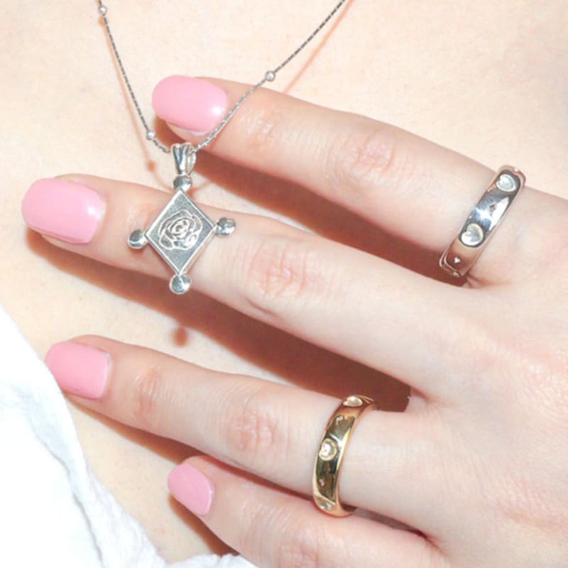 LOASI heart dia ring