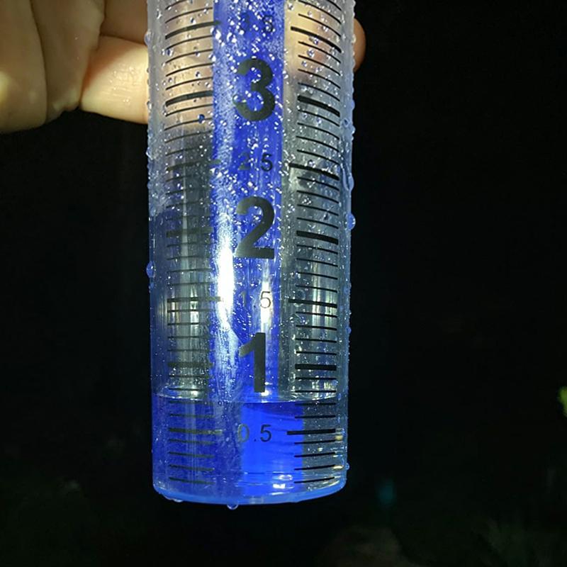 

Rain Gauge 7 Capacity Clear Water Gauge For Rain With Large Numbers Scale Crack-Resistant Outdoor For Yard Garden Lawn