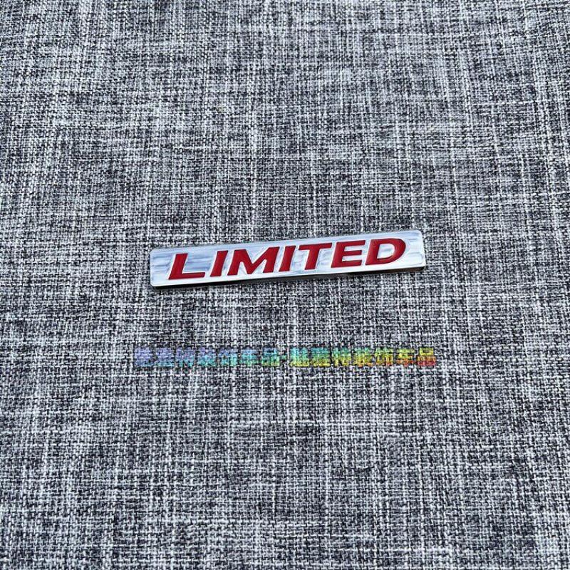 Suitable for Metal LIMITED Modified Car Logo Sticker Limited Edition Car Body Decoration Label Side Label Tail Label
