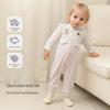 Tongtai Newborn Pure Cotton Baby Bodysuit - Spring/Autumn Jumpsuit Romper