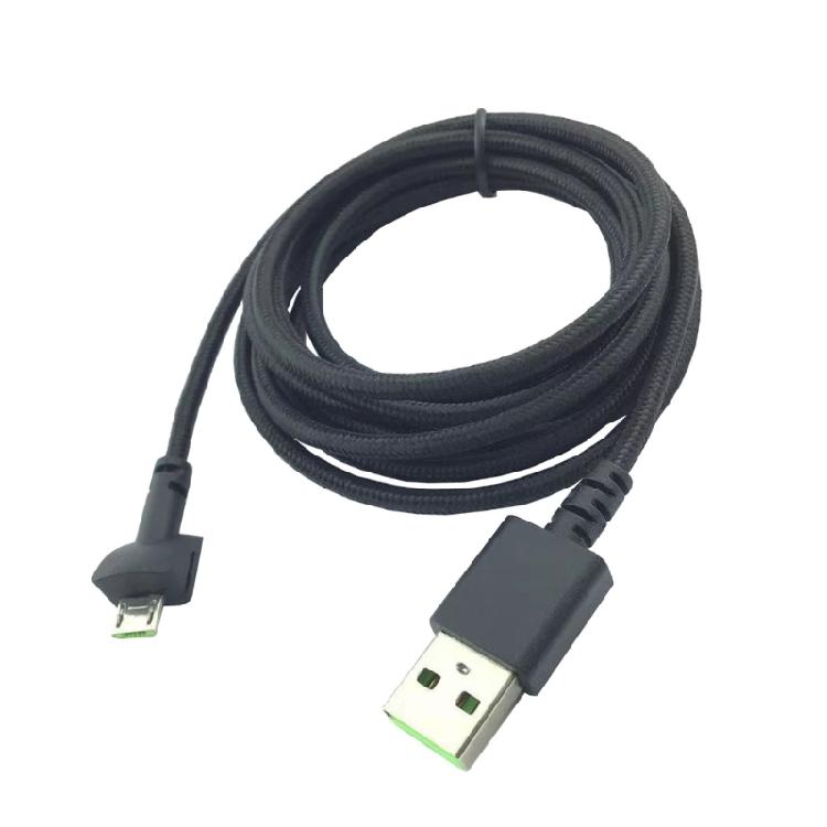Nylon Braided Wire Micro USB Faster Charger Cable for Seiren Mini Microphone