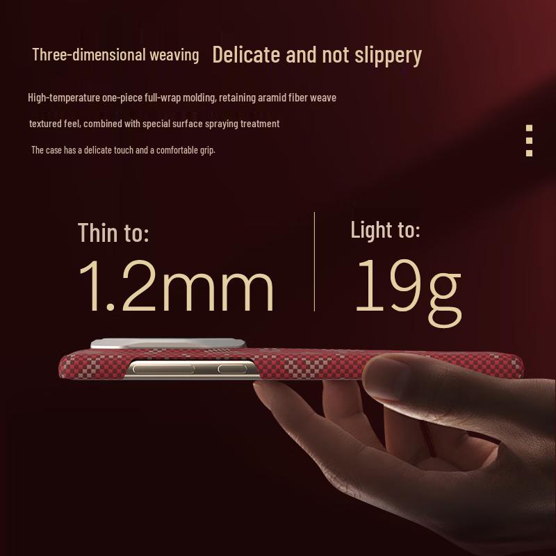 Husă Telefon Huawei Mate70 RS Gold Password Series din Fibră de Aramidă