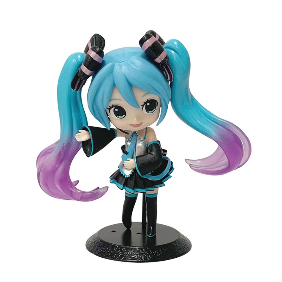 15-20cm Hatsune Miku Game Character Hatsune Cartoon Doll Exquisite Girl Doll Model Toy Home Car Ornament Children Birthday Gift