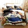 Anime Ryuos Work Is Never Ai Bedding Set Bedroom Soft Modern Bedspreads Comefortable Kids Duvet Cover Quilt Cover And Pillowcase