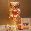 Glowing Balloon Column Stand for Birthday, Party, Shop Opening, or Proposal Decorations