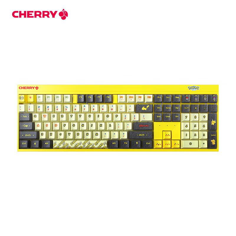 CHERRY MX 2.0S Wireless Pokémon Mechanical Keyboard - Red Switch