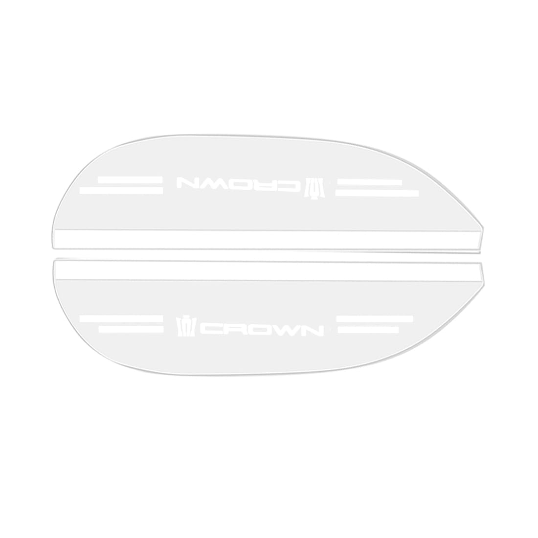 

Crown Applicable Door Mirror Visor, For Cars, With CROWN Logo, Rain Protection, Side Mirror Crown only