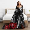Dexter Morgan Blood Never Lies TV Show Poster Warm Cozy Blanket  Travel Car Bedding Throws Flannel Bedspread Sofa Bed Cover