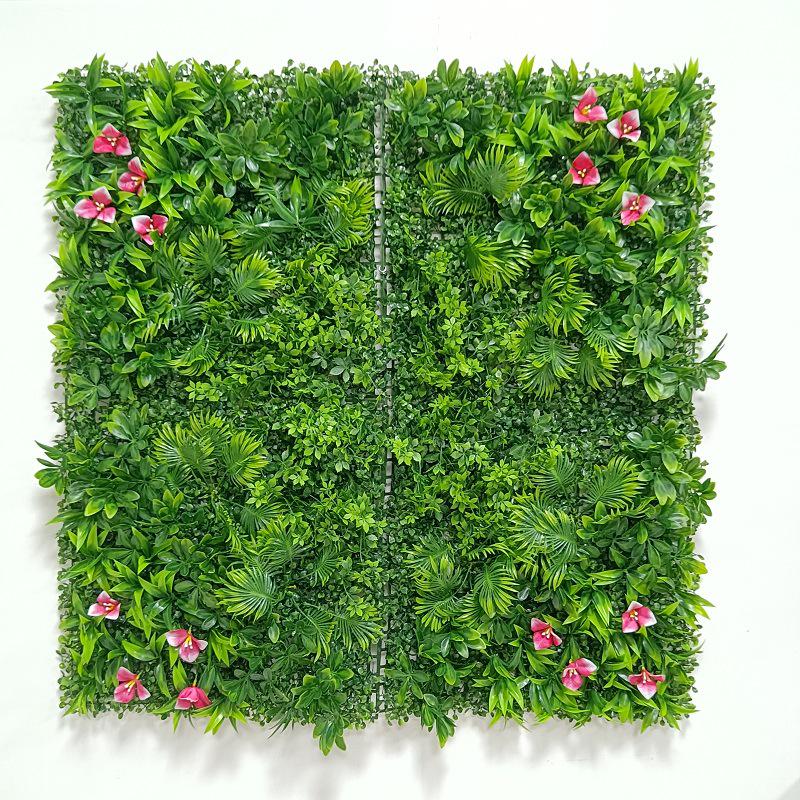 Simulation Green Plant Wall Decor - Indoor Artificial Turf Background Hanging