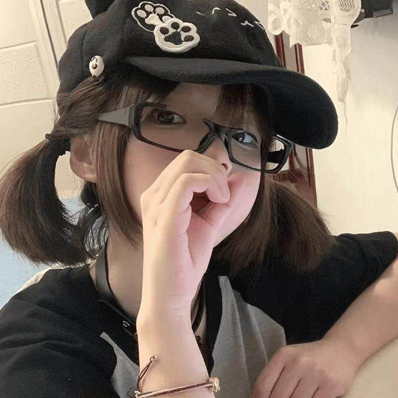 Katzenohr Plüsch Baseballkappe Japanischer Stil Süß Und Niedlich Lässt Ihr Gesicht Kleiner Aussehen