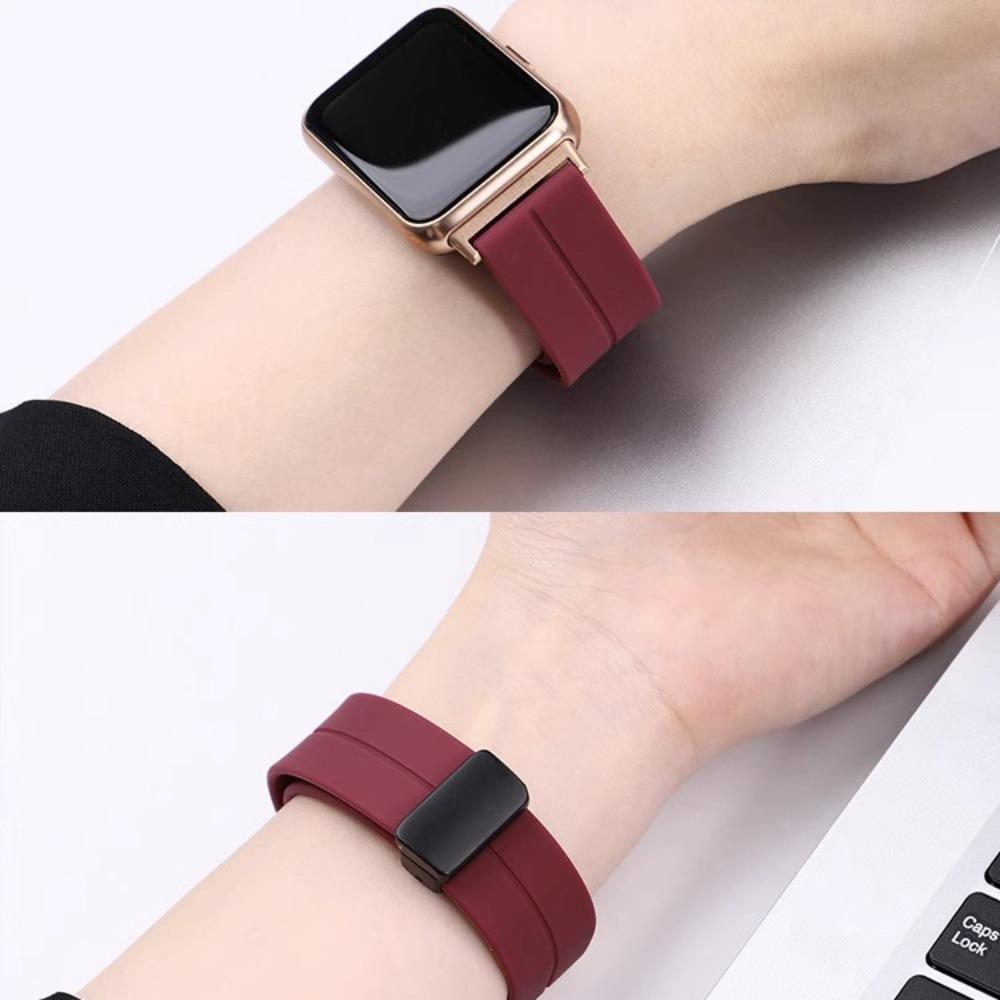 Magnetic Silicone Strap Replacement Watch Band New Bracelet for Huawei Watch FIT 2