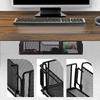 Under Desk Drawer Large Capacity Hidden Desk Organizer Box Screw-on Under Desk Drawer Organizer for Office Home School