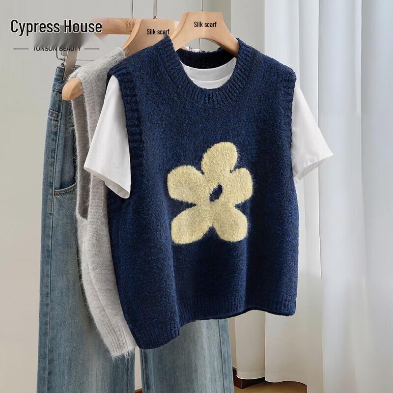 Women's Wool Blend Knitted Vest