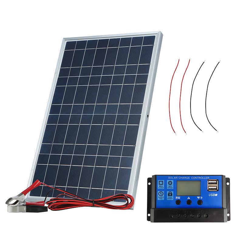 10W IP65 Waterproof Solar Panel 335x200mm - 12V/18V Polycrystalline Silicon