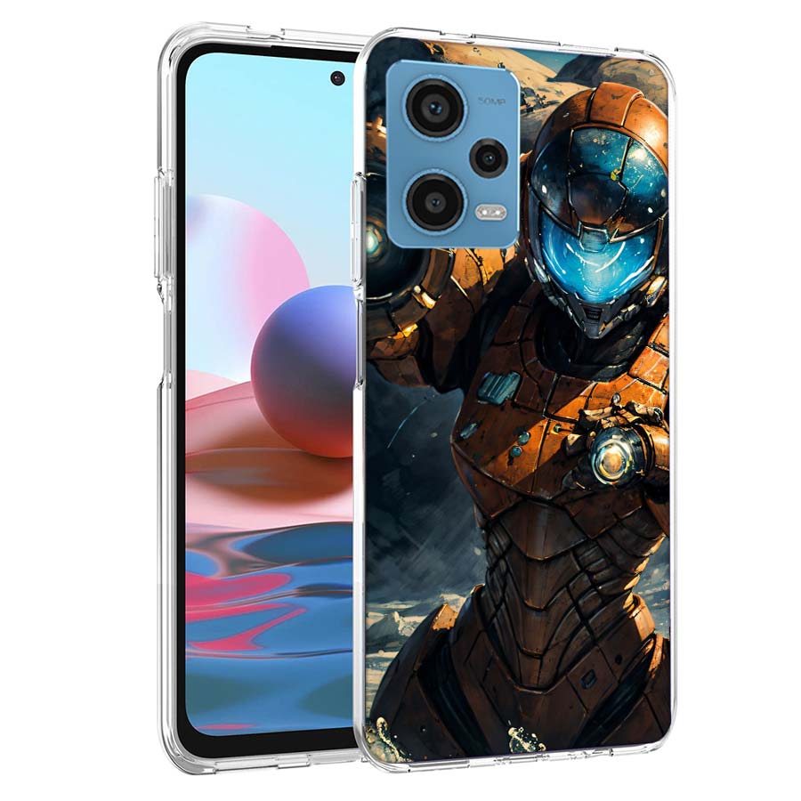 

Game M-METROID Phone Case For Redmi Note 13 12 14 15 Pro Plus 13R 11 11T 11E 11S 10 Pro 10S 9 9S Cover Cell Clear TPU Capa Cases Redmi Note 13 Pro 5G