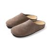 Women's Slippers Closed Toe Round Toe Suede Clogs Sandals Autumn New Retro Solid Color Flat Bottom Women's Mules Shoes