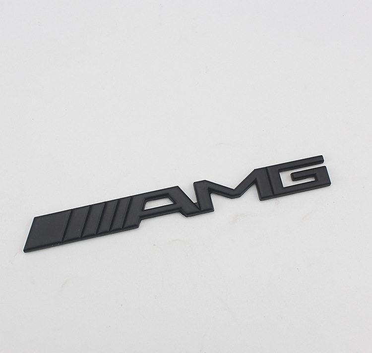 

3D Metal AMG Logo Emblem Letters Car Trunk Badge For Mercedes Benz W204 W205 W176 W177 W212 W213 AMG Sticker Accessories