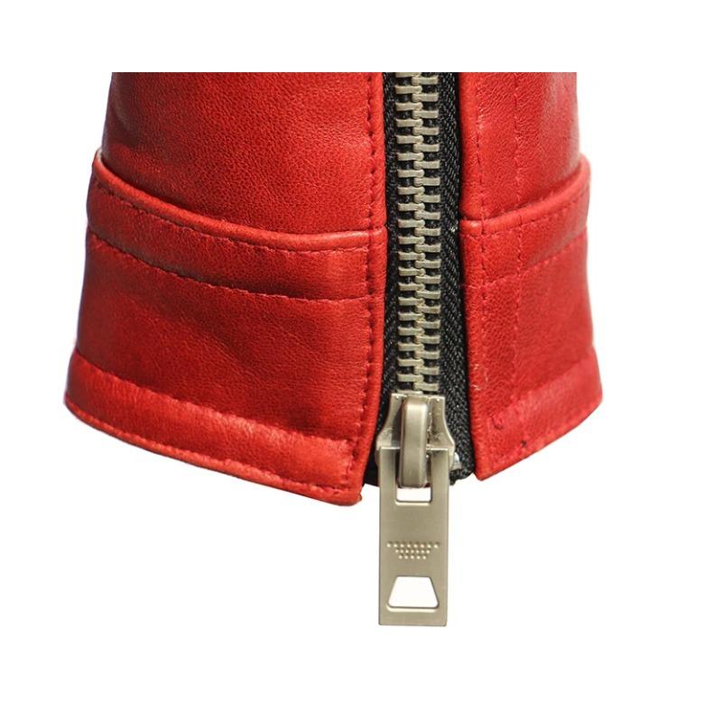 Chinese Size Soft Thick Sheepskin Genuine Leather Jacket Men Motocycle Biker Jackets Men Leather Jacket Riding Coat Winter Clothes Autumn