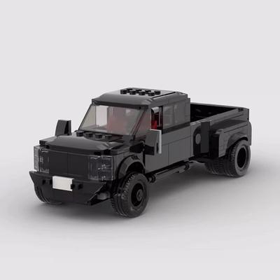 Schwarzer F450 Heavy Duty Supersportwagen Montage Nähen Baustein Modell 405 Teile Kinder Geburtstag Baustein Spielzeug Geschenke
