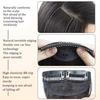 Synthetic Hair Curly hair 25cm/35cm Mini Hair Pad Hair Natural Black Brown Hair Extension Clips In Hairpiece For Women Hair Wig