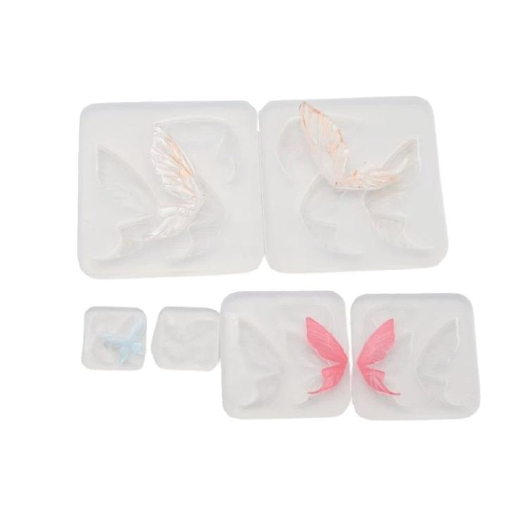 Butterfly Ear Silicone Mold DIY Handmade Pottery Doll Molds Exploy Casting Molds