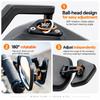 ABS Frame Bike Handlebar Mirror Glass ,Acrylic Handlebar Mirror  15 To 22mm Handlebars