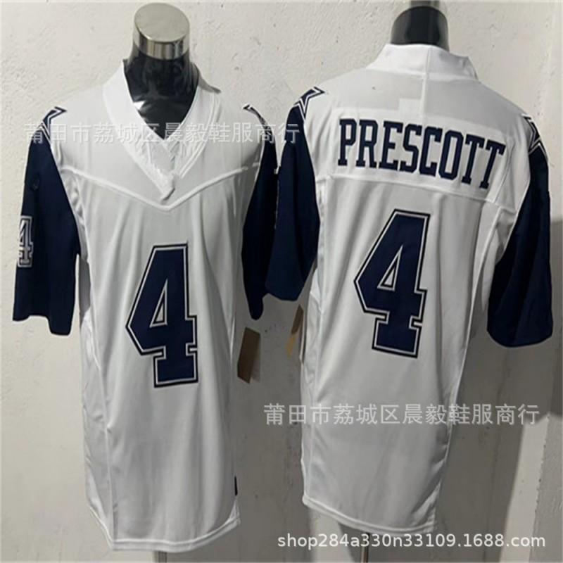 NFL Cowboys Mens Rugby Jersey 11 Parsons 7 88 15 Embroidered Football Shirt
