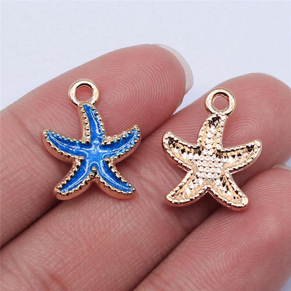 Charms Flamingo Mermaid Enamel Pendants Wedding Jewelry Findings QC054