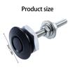 Aluminum Alloy Engine Cover Lock 30mm Quick Release Hood Pins Lock Clip Anti Theft Smooth Button Operation