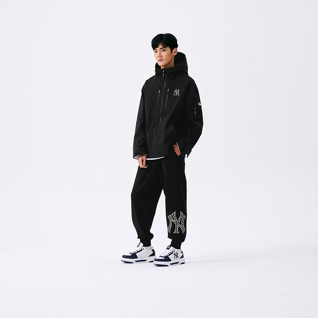 New MLB New York Yankees Basic Collection SS25 Jacket Unisex Black 3AWJB0351-50BKS