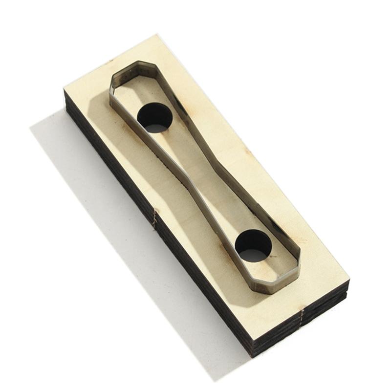 Japan Steel Blade Leather Knife Mold Multifunctional Wallets Hollow Punch Knife Mould Template Leather Tool Cutting Dies