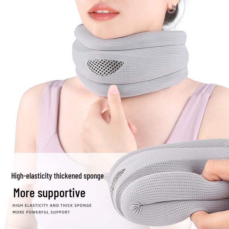 Adjustable Breathable Neck Support Scarf for Office and Home Use