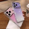 Compatible with Apple iPhone 17 Pro Max Glitter Gradient Protective Case iPhone 16 Large Window 15 Jelly Cover
