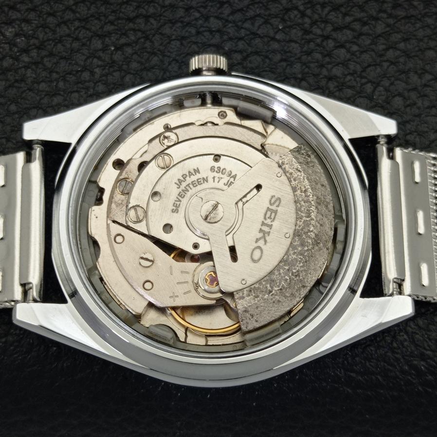CEAS AUTOMAT SEIKO EXPO 70 JAPONIA 6309A RECONDITIONAT BĂRBAȚI CU CANAN ARGINTIU a427264-2 QRL-a427264