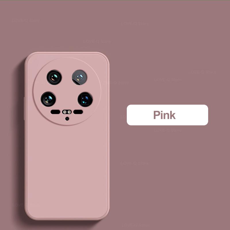 For For Xiaomi 14 Ultra Liquid Silicone Phone Case For Xiaomi Mi 14 Mi14 Ultra Mi14Ultra Cases Shockproof Protective Cover
