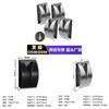 Modern Stainless Steel Towel Hook With Adhesive Mount For Bathroom And Kitchen Storage