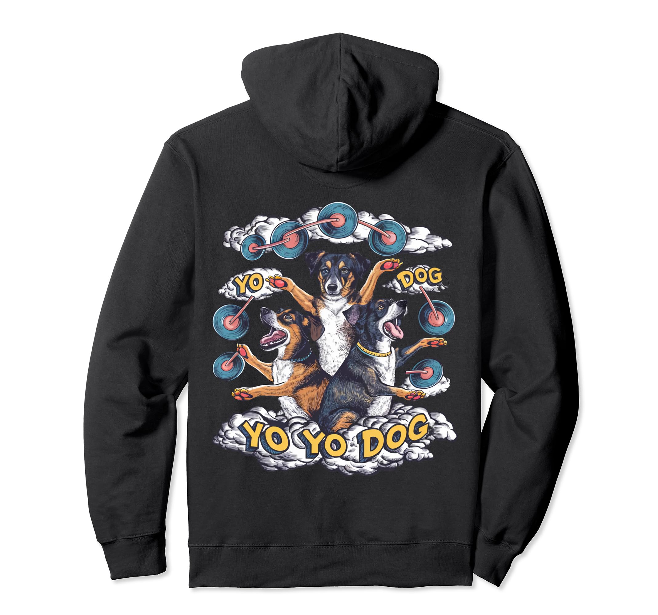 

Charming Dog Circus Hoodie Yo-Yo чёрный
