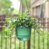 2Pcs Flowerpot Self Absorbing Water Hanging Planter Thickened Premium Planter Hydroponic Soil Cultivation Lazy Flower Pot Garden