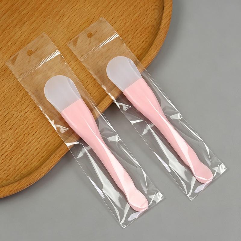 Dual Ended Silicone Mask Brush Spatula Face Cleaning Scraper Reusable Face Mud Applicator Beauty Tools For Women Daily Use