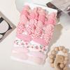 16pcs Girl Bow Hair Clips Cute Candy Color New Year New Style BB Clips Bowknot Kid Hairpins Barrettes Baby Hair Accessories Gift