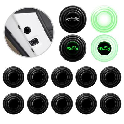 10Pcs Auto Tür Stoßstange Schutz Pads Silikon Stoßdämpfer Anti-Kollision Dichtung