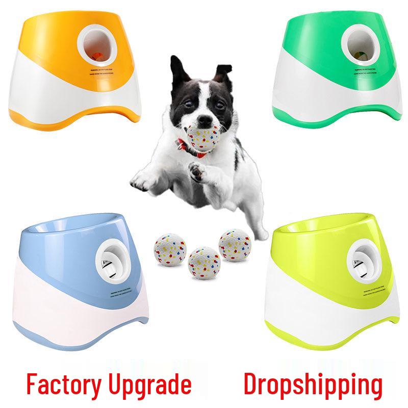 

Автоматическая многоцветная пушка для теннисных мячей для питомцев - Модернизированная модель с зарядкой 3 Balls светло-зеленый