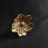 Brass Forging, Plum Blossom Shape, Creative Handle, Wardrobe Drawer, Small Handle, All Copper, Single Hole, Simple