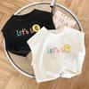Summer Kids Cotton Printed Vest Unisex Round Neck Sleeveless Top Baby Breathable Casual Tee