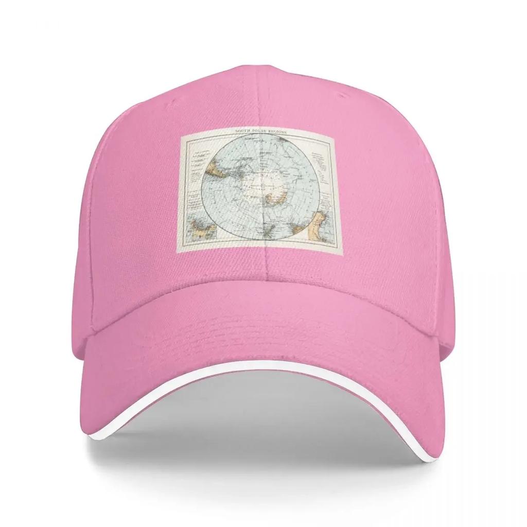 Vintage Map of Antarctica () Baseball Cap hats on offer Sunhat Unisexs Hats Womens