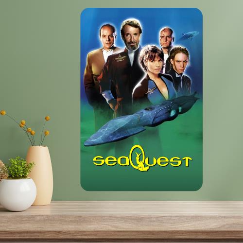 Seaquest DSV Classic TV Show Metal Poster Sign 20x30cm（7.8x11.8inch）