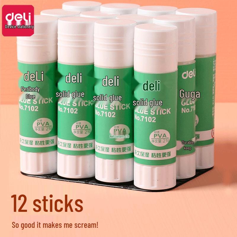 Deli 7102 Solid Glue Stick