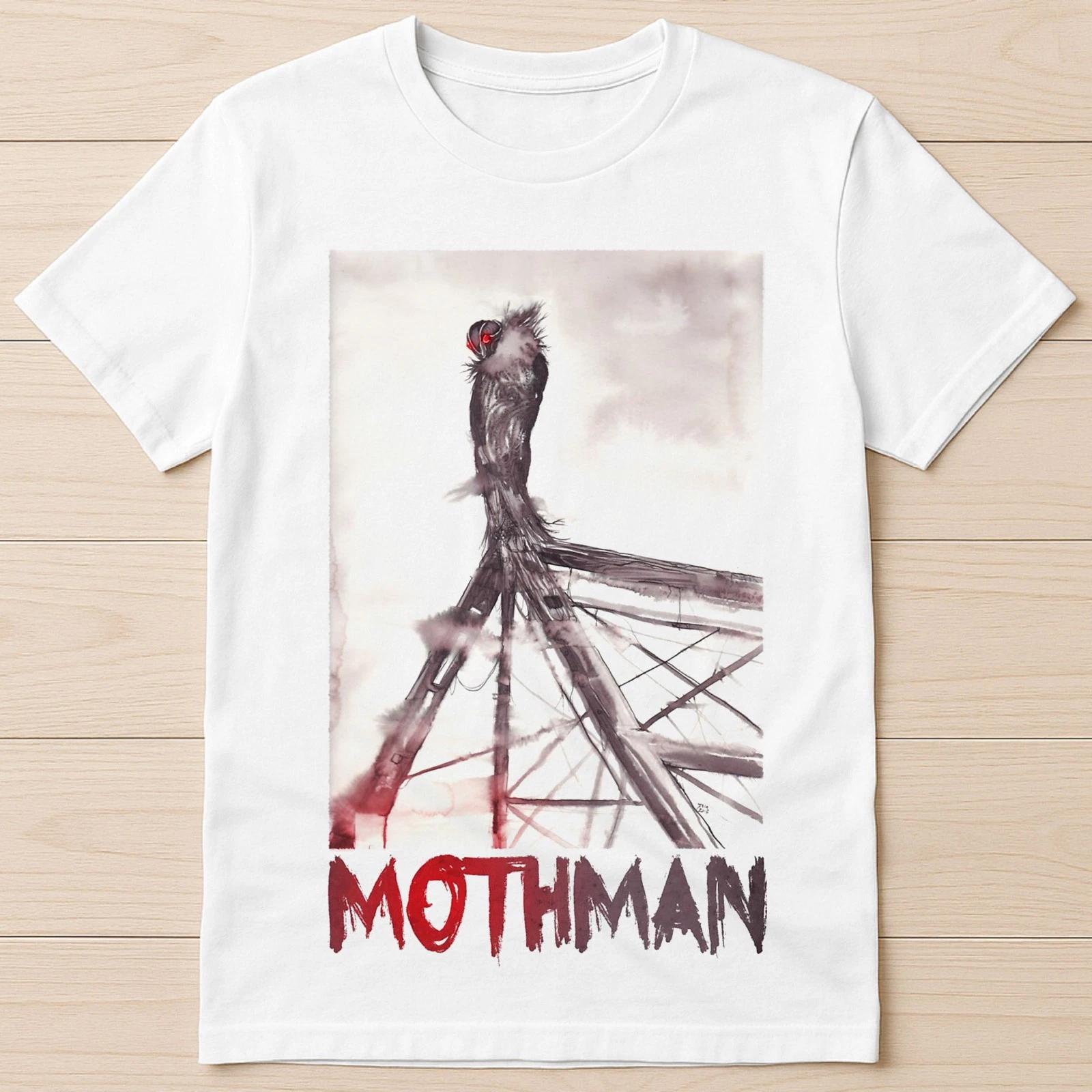 Mothman The Legend Cryptid Poster Best Seller Funny Gift Tee T Shirt 2951 L